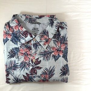 Izod - Floral Button Down Size XXL